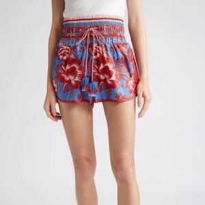 NWT FARM RIO Garden Floral High Waisted Shorts!